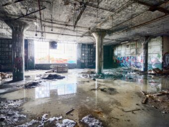 Photo by Raghavendra Saralaya wrecked building